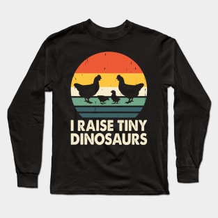 I Raise Tiny Dinosaurs  T Shirt For Women Men Long Sleeve T-Shirt